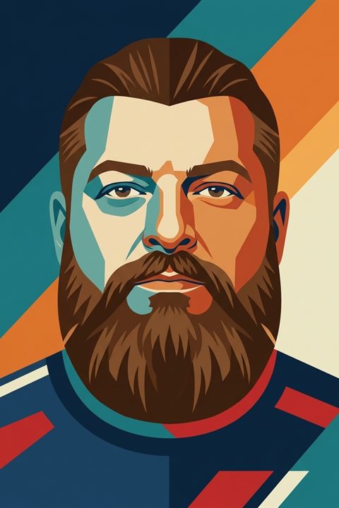 Стилизованный портрет: Александр Сыкменёв