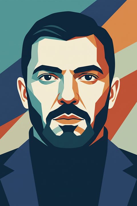 Стилизованный портрет: Дмитрий Берестов