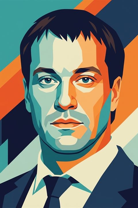 Стилизованный портрет: Эдуард Исаков