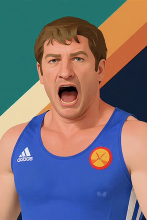 Стилизованный портрет: Хаджимурат Аккаев