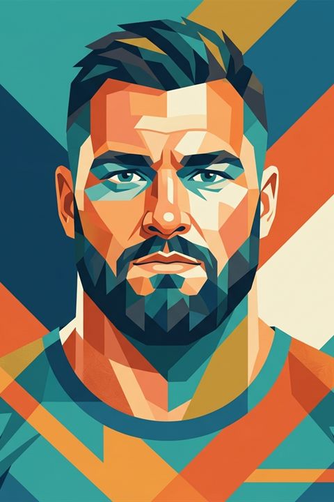 Стилизованный портрет: Митчелл Хупер