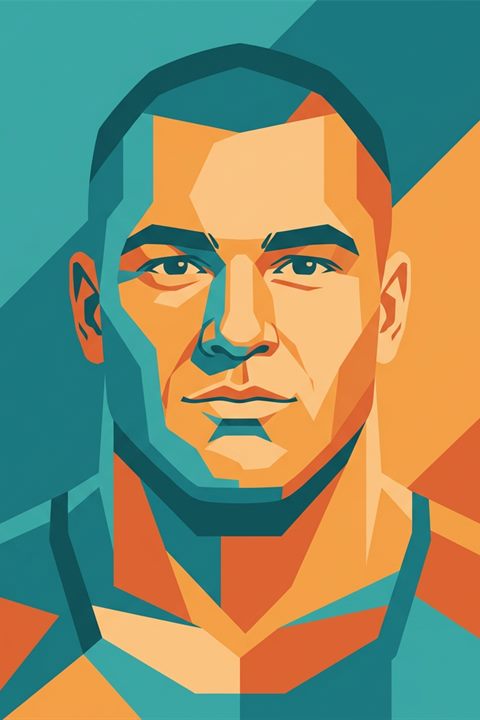 Стилизованный портрет: Пётр Бухонов