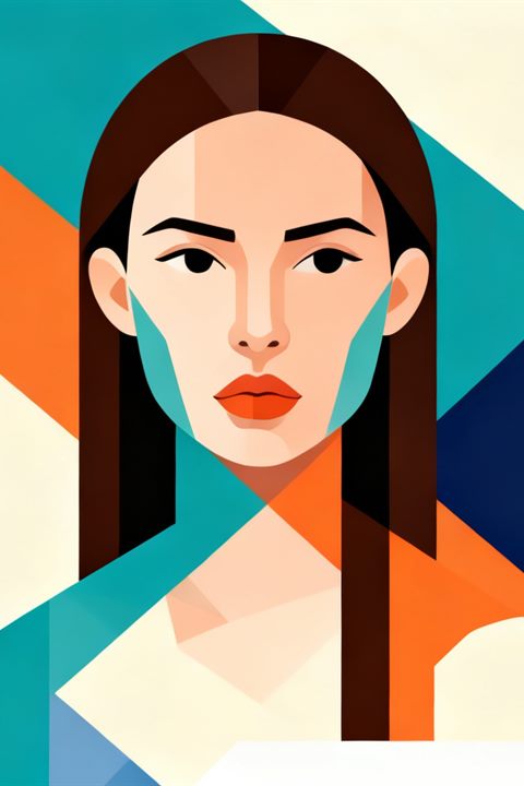 Стилизованный портрет: Регина Шайдуллина