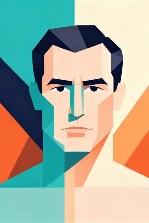 Стилизованный портрет: Рудольф Плюкфельдер