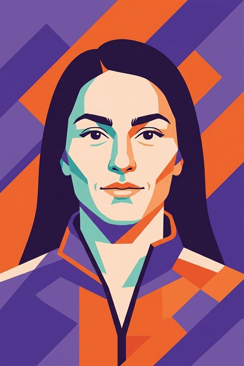 Стилизованный портрет: Светлана Царукаева