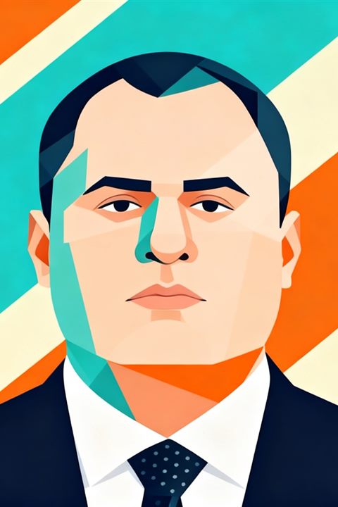 Стилизованный портрет: Тофик Миргасан оглы Гейдаров