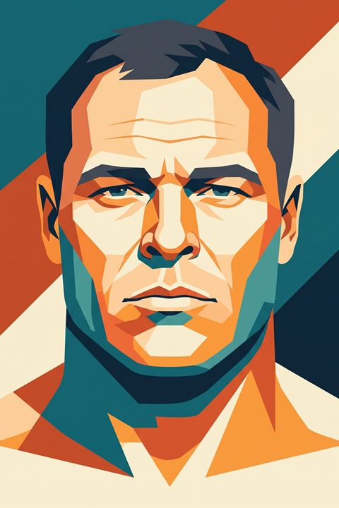 Стилизованный портрет: Трофим Ломакин